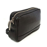 BOLSA TIRACOLO PRETA CROCO A 50011 0670 0030 AREZZO - Vintedoisk
